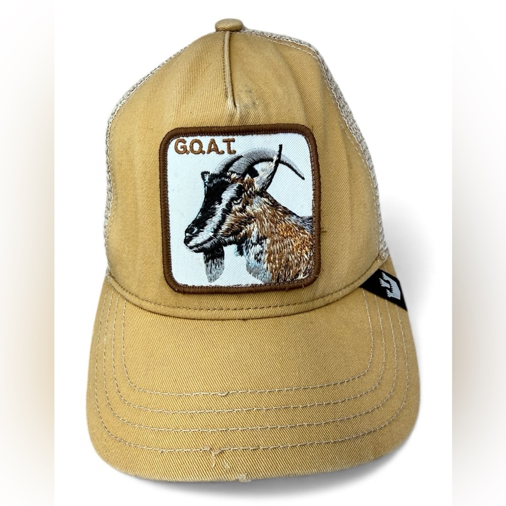 Goorin Bros. GOAT Trucker Hat Snap Back Adjustable